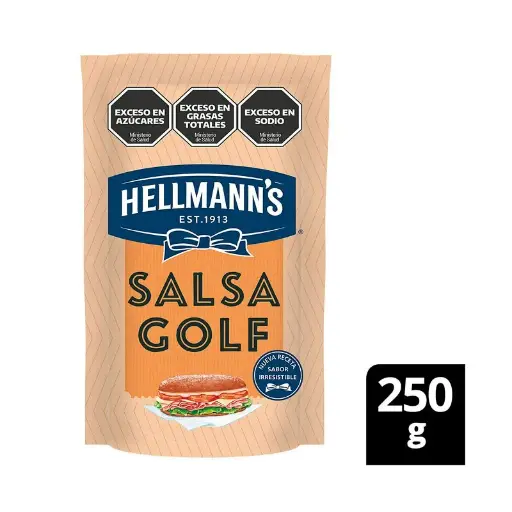 [81204] Salsa Golf Hellmanns x250g (x12)