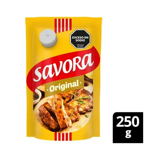 [81210] Mostaza Savora x250g (x24)