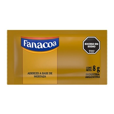 [81212] Mostaza Fanacoa 196x8g