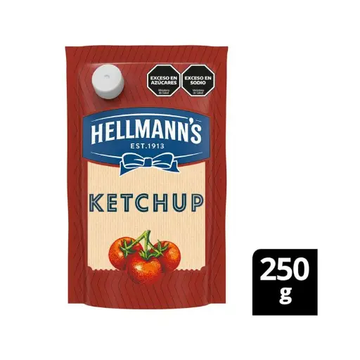 [81215] Ketchup Hellmanns S/TAC x250g (x12)