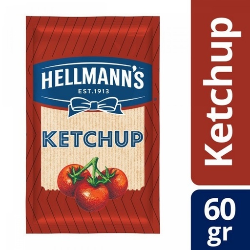 [81216] Ketchup Hellmanns 60g x30u