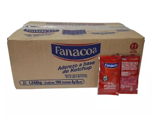 [81220] Ketchup Fanacoa 196x8g