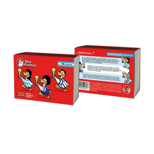 [6014] Fósforos Tres Patitos Tri Campeones 20x10x222u