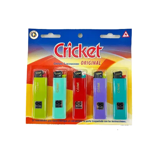 [6174] Encendedor Cricket Aquarella x5u