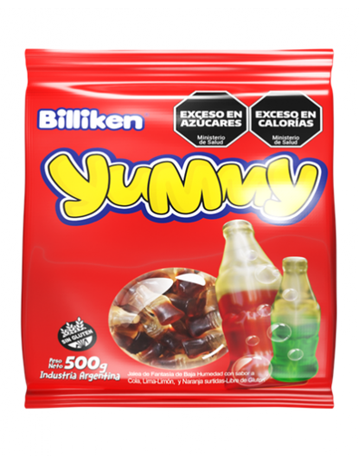 [8200] Goma Yummy Botellita x500g (x6)