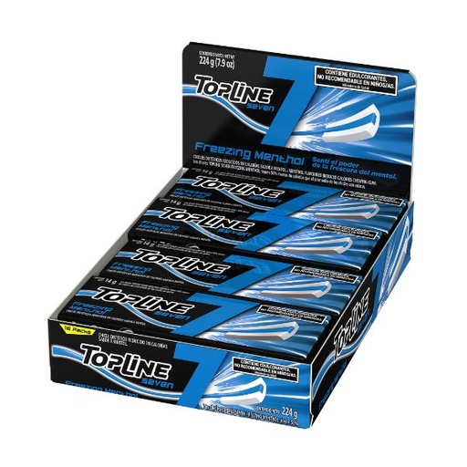 [10093] Top Line 7 Menthol 36x16x14g.