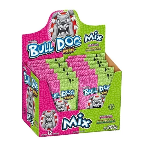 [28869] Pastilla Bulldog Sandia Manzana 12x12x30g