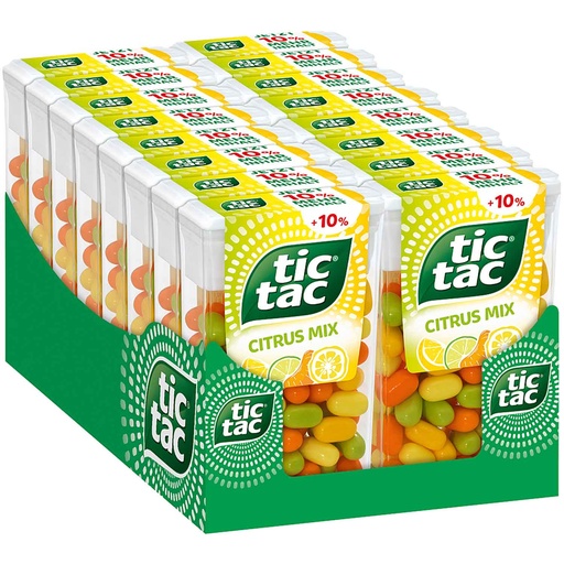 [17574] Tic-Tac Citrus Mix 24x12u