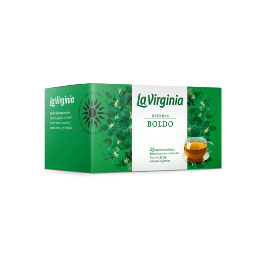 [100023] Té Hierba Boldo La Virginia 6x25u.