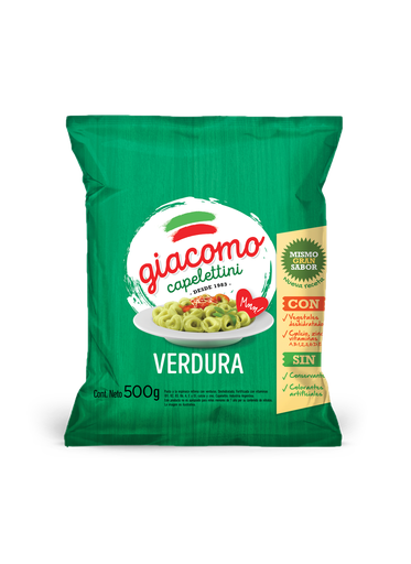 [100029] Capelettini Giacomo Verdura x500g (x12)