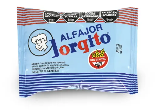 [100037] Alfajor Jorgito sin TACC x50g (x24)