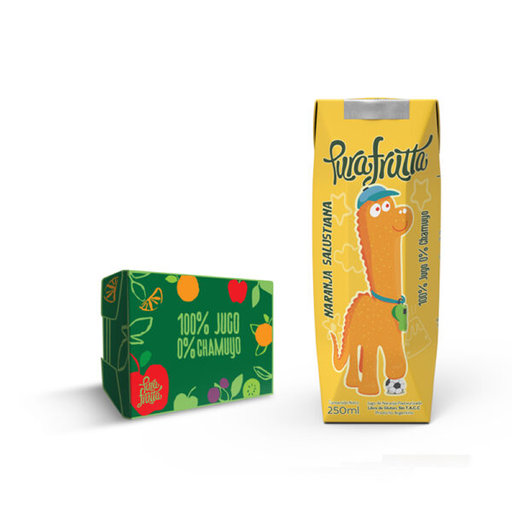 [100049] Jugo 100% Exprimido Pura Frutta Naranja Kids 250ml