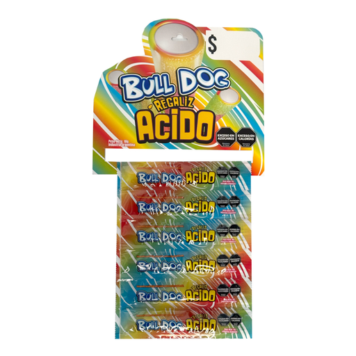 [100095] Regaliz Bulldog Troquelado 12x10g (12x12)