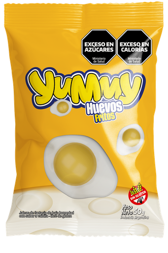 [100097] Gomitas Yummy Huevo Frito Display 12x10x50g