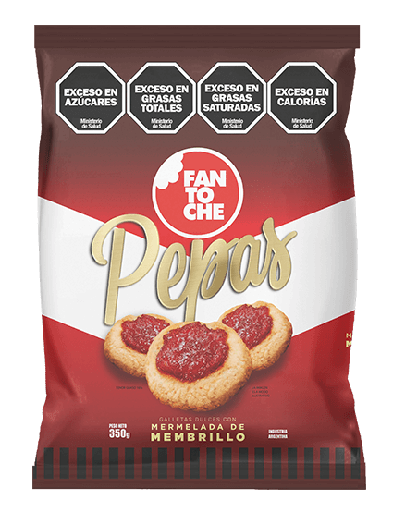 [100111] Galletitas Fantoche Pepas x300g (x12)