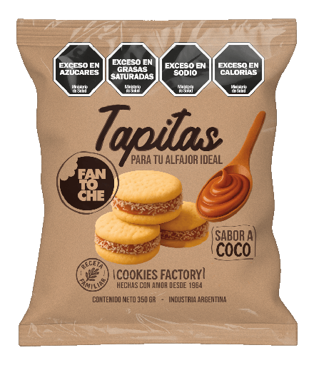 [100112] Galletitas Fantoche Tapitas x350g (x12)