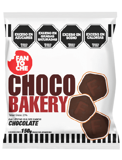 [100115] Galletitas Fantoche Bakery Chocolate x150g (x15)