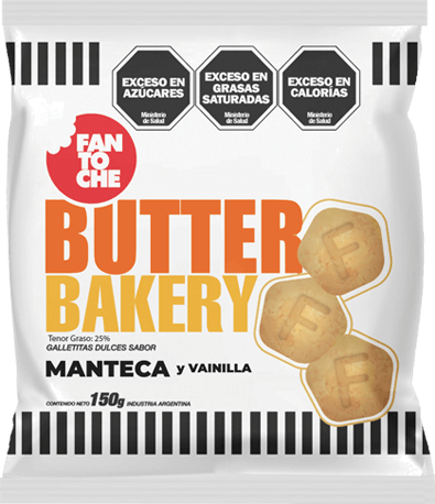 [100116] Galletitas Fantoche Bakery Butter x150g (x15)