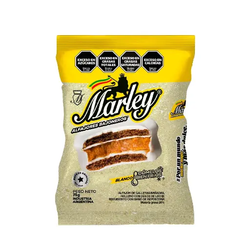 [100120] Alfajor Marley Blanco 20x75g
