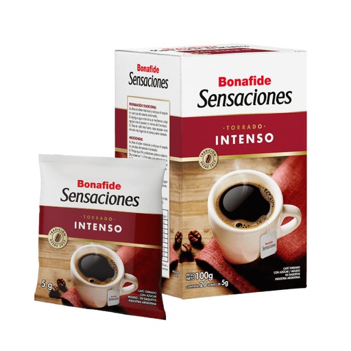 [100186] Café Bonafide En Saquitos Intenso 18x5g (24x18)