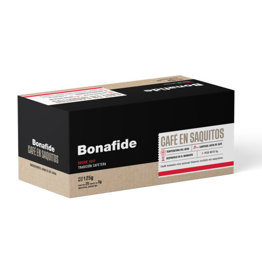 [100186] Café Bonafide En Saquitos Intenso 18x5g (24x18)