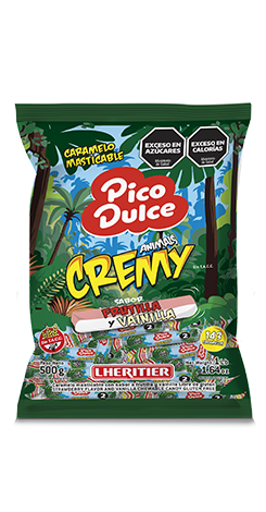 [100199] Caramelo Masticable Pico Dulce Animals Cremy x500g (x12)