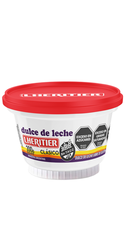 [100204] Dulce de Leche Lheritier Clásico x200g (x24)