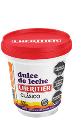 [100205] Dulce de Leche Lheritier Clásico x400g (x12)
