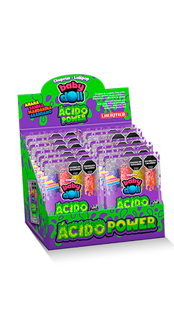 [100217] Chupetin Baby Doll Acido Power 12x4u (x24)