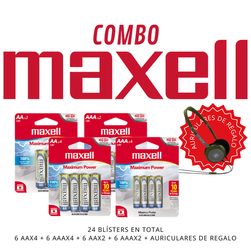[100228] Combo Maxell