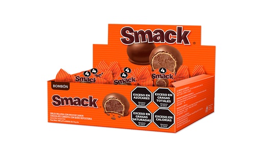 [100252] Bombon Smack con Mousse Chocolate x30x16g (6x30)