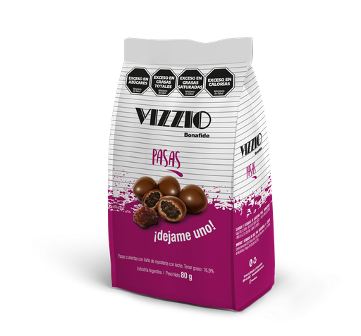 [100265] Pasas de Uva Vizzio x80g (x24)