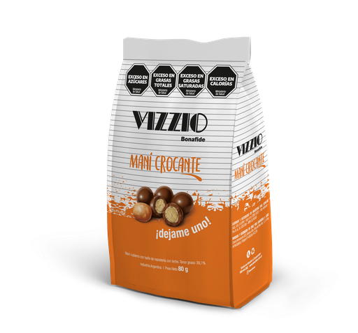 [100266] Mani Crocante Vizzio x80g (x24)
