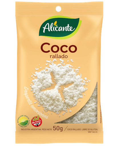 [100325] Coco Rallado Alicante sin Tacc x50g (x25)
