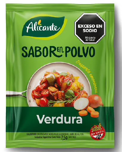 [100343] Sabor en Polvo Alicante Verdura sin Tacc 12x7,5g (x10)