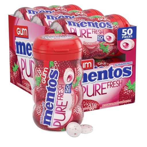 [100350] Mentos Gums Frutilla x6u (6x6)