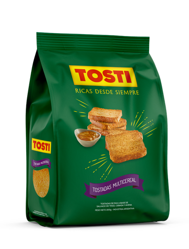 [100359] Tostadas Tosti Multicereal x200g (x12)