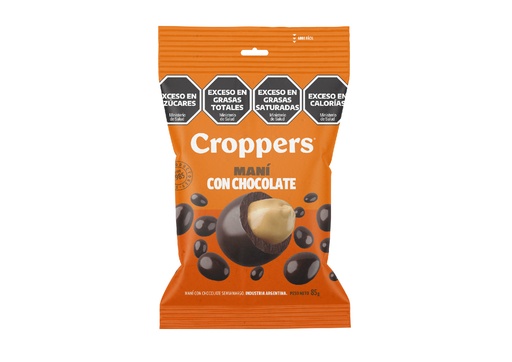 [100384] Maní Choco Croppers x85g (x40)