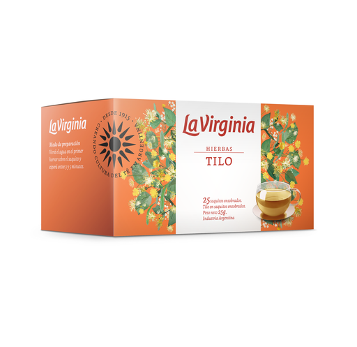 [100401] Té Hierba Tilo La Virginia x25u (x6)