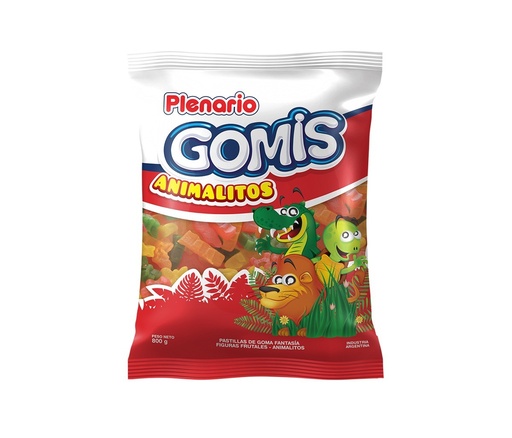 [100416] Goma Plenario Animalitos x800g (x10)