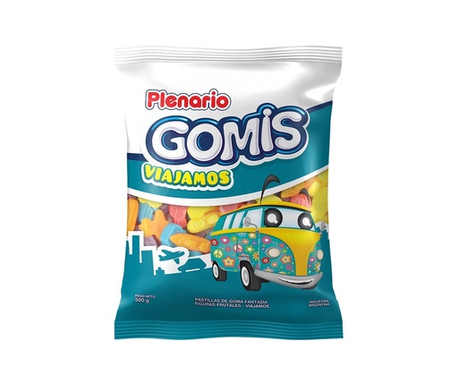[100418] Goma Plenario Viajamos x500g (x10)