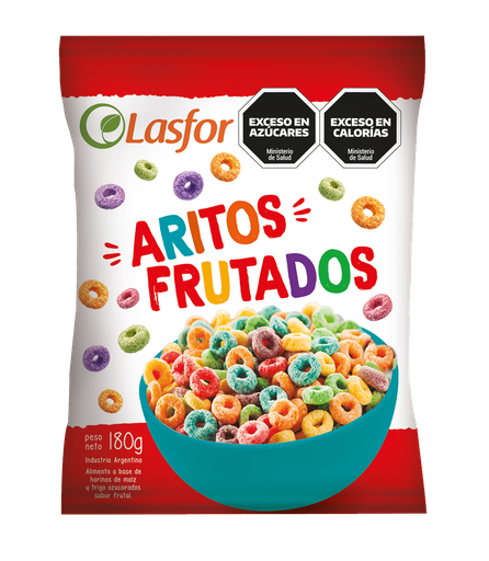[100423] Aritos Frutados Lasfor x180g (x18)