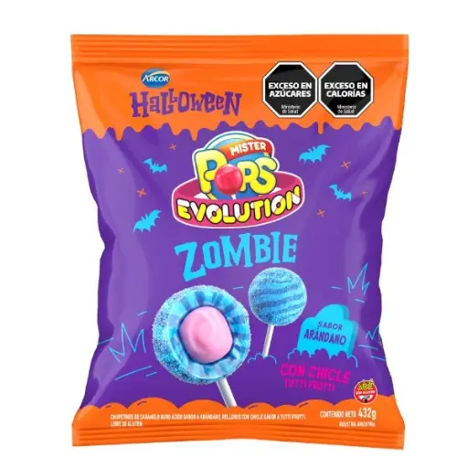 [100446] Chupetín Mr. Pops Zombie Halloween 24x18g (12x24)