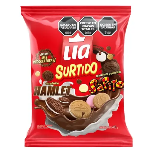 [100448] Galletitas Surtido Lia x400g (x21)