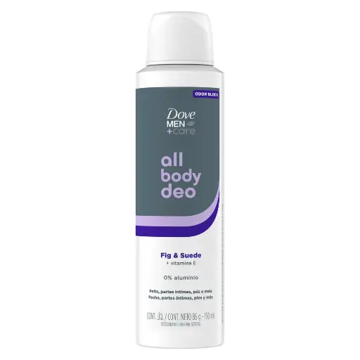 [100490] Dove Desodorante Men All Body Fig y Suede x86g (x12)