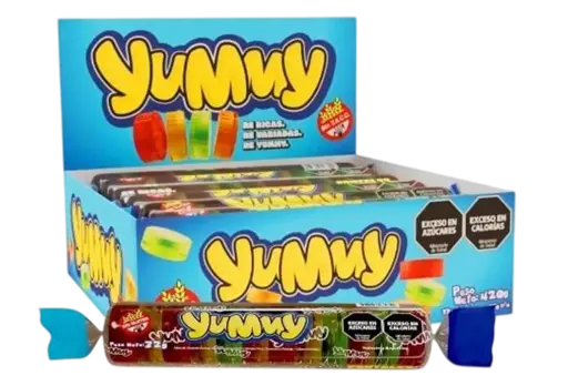[100517] Rollo Yummy Frutas Surtidas 12x32g (12x12)