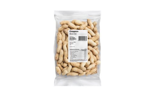 [100537] Maní Tostado Con Cáscara Croppers x800g (x4)
