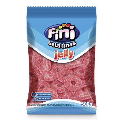 [100550] Goma Fini Jelly Aros de Fresa x500g (x12)