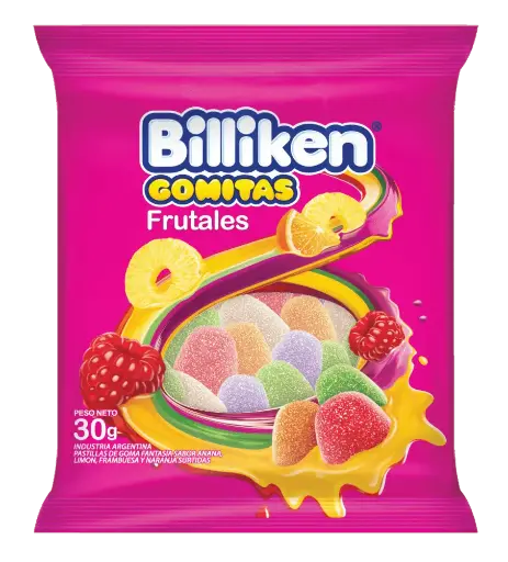 [29103] Gomitas Billiken Frutales x30g (12x12)
