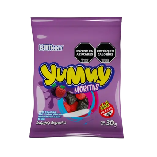 [8080] Gomitas Yummy Moritas x30g (12x12)